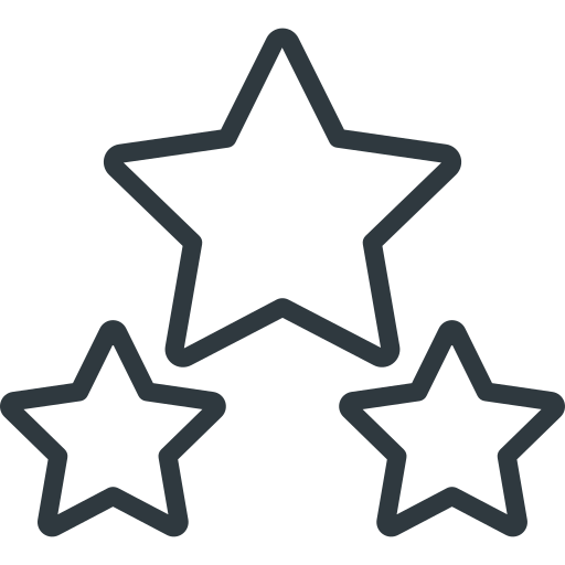3 stars gold